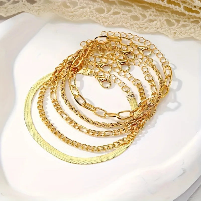 5 Piece Boho Bracelets