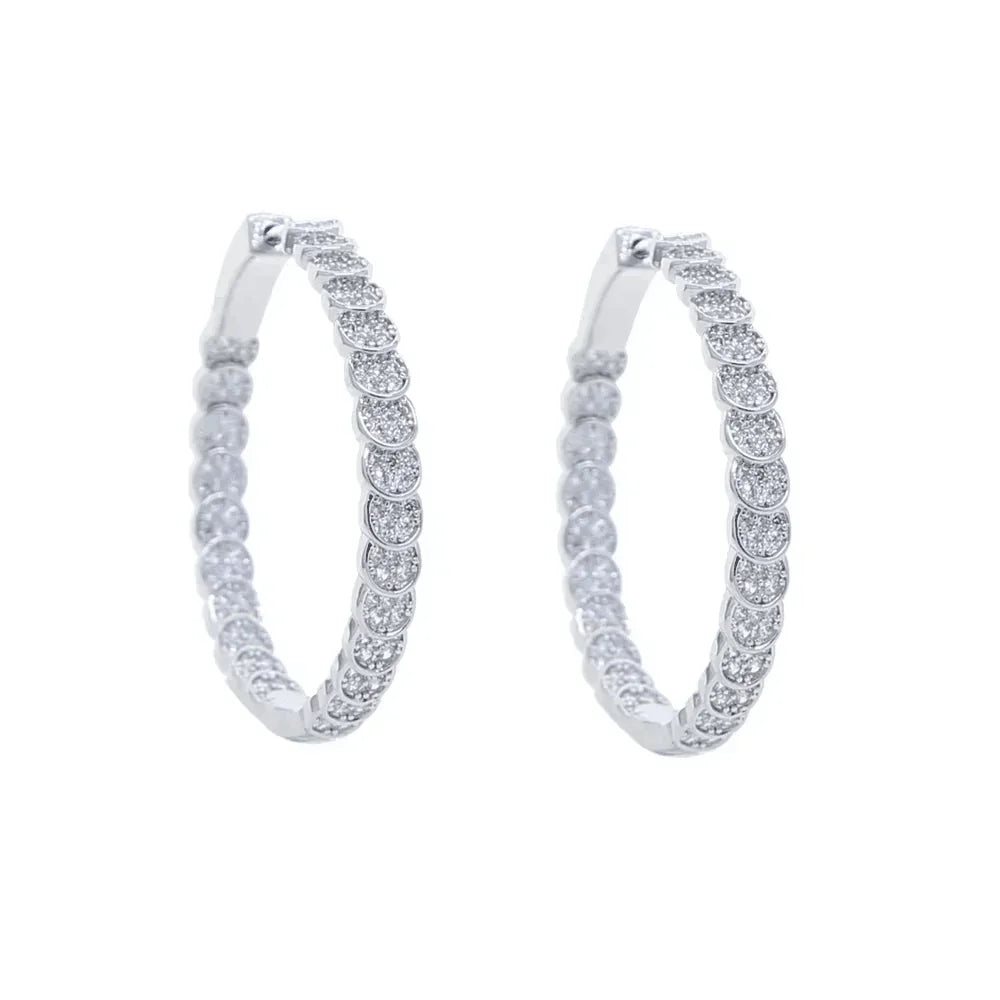Shiny Collar, bracelet, & earrings set