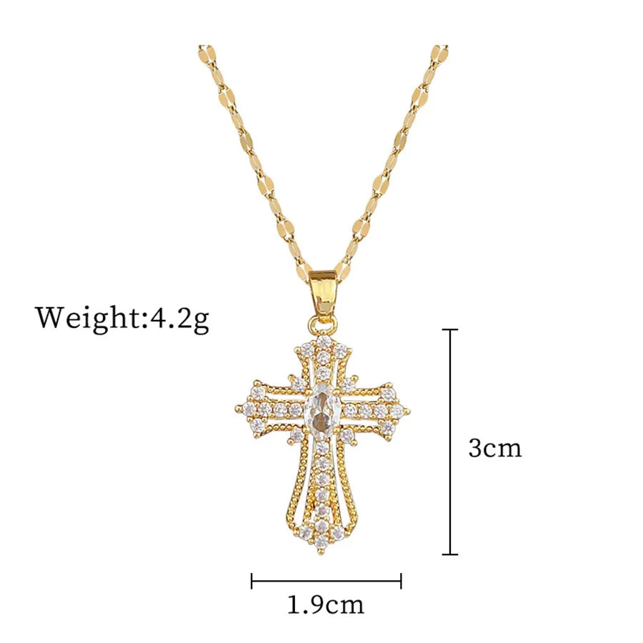 Elegant Cross Necklace