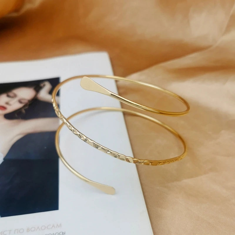 Swirly Upper Arm Cuff