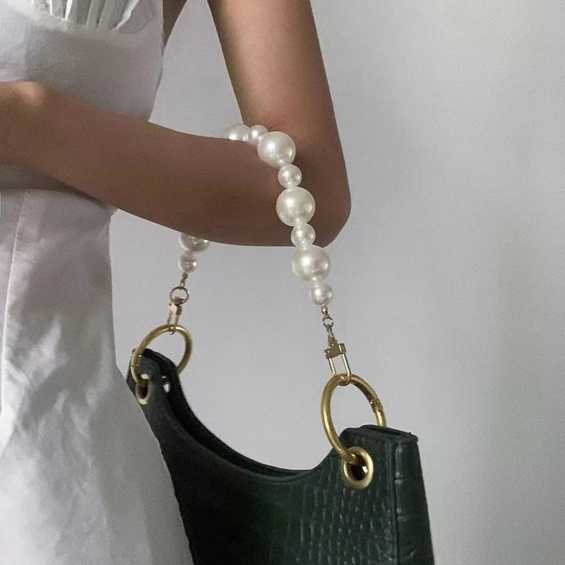 Imitation Pearl Bag Chain