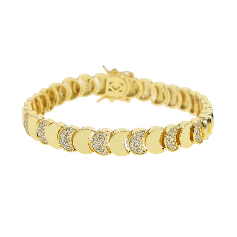 Shiny Collar, bracelet, & earrings set