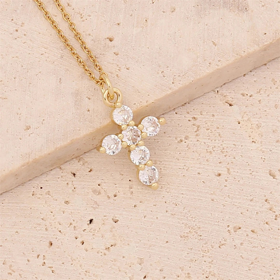 Gold Cross Pendants- Pick your Fav