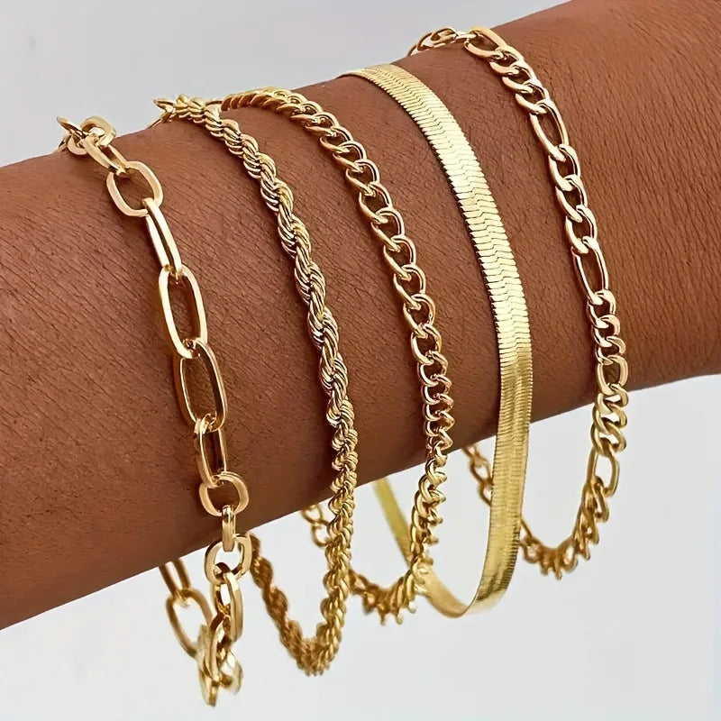 5 Piece Boho Bracelets