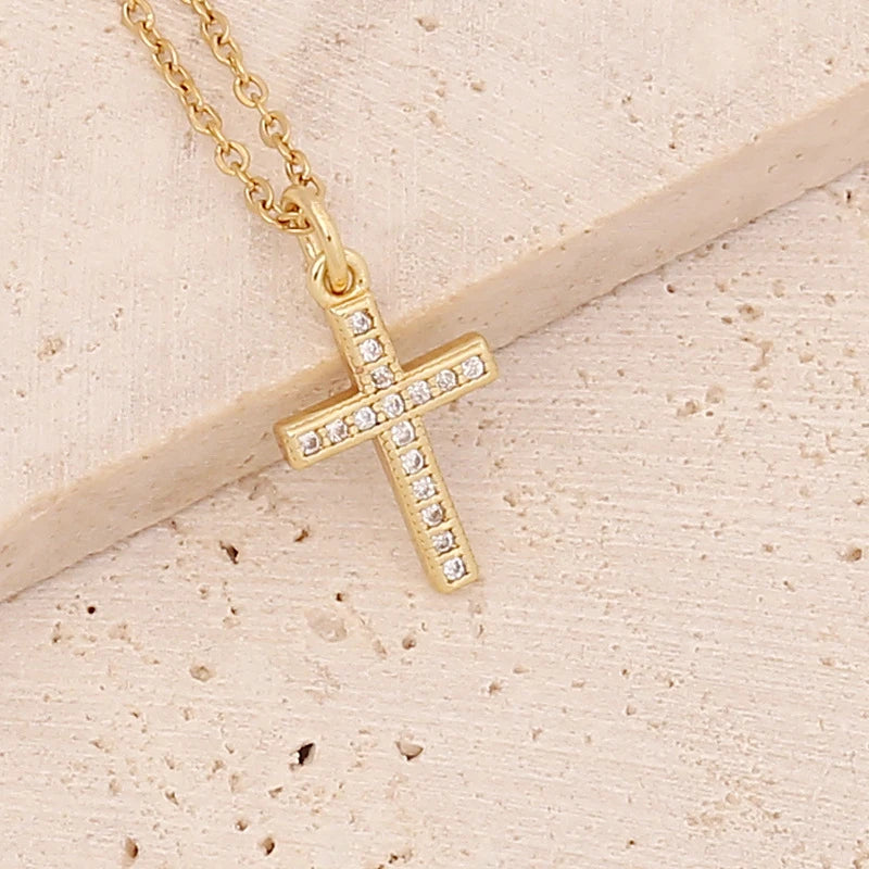 Gold Cross Pendants- Pick your Fav