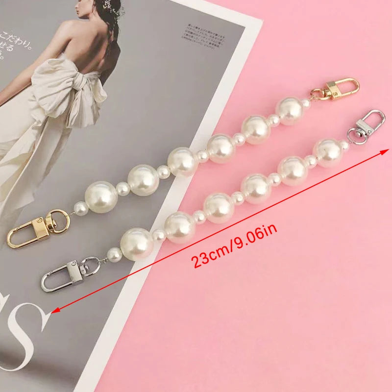 Imitation Pearl Bag Chain