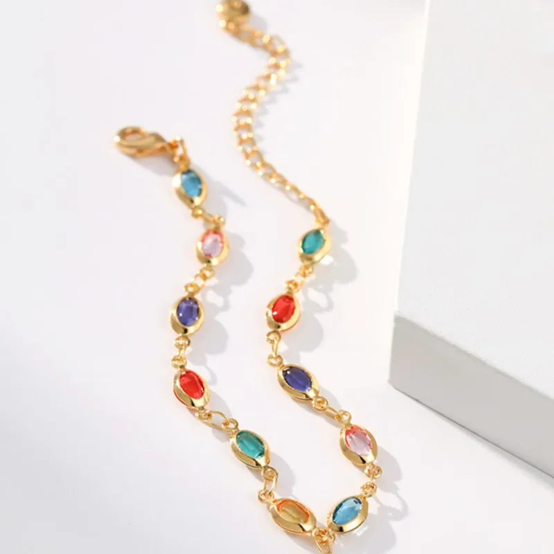 Rhinestone Beads Bracelet