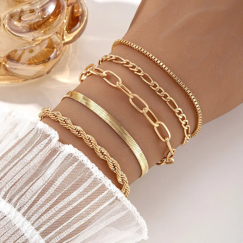 5 Piece Boho Bracelets