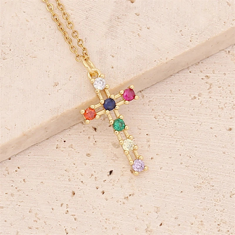 Gold Cross Pendants- Pick your Fav