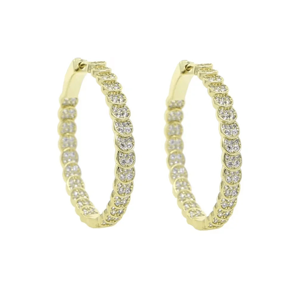 Shiny Collar, bracelet, & earrings set