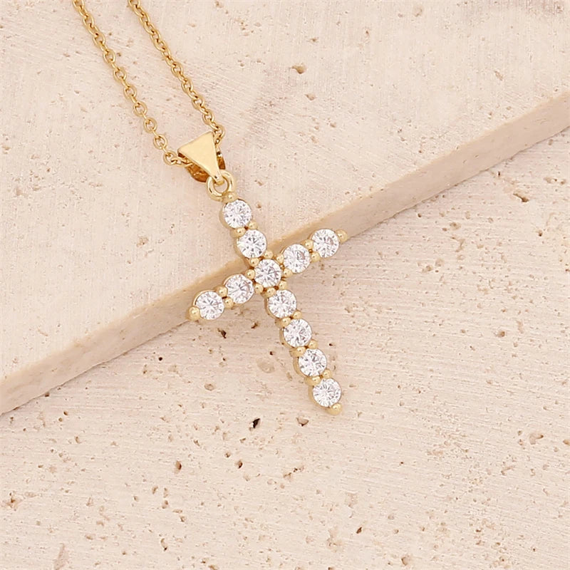 Gold Cross Pendants- Pick your Fav