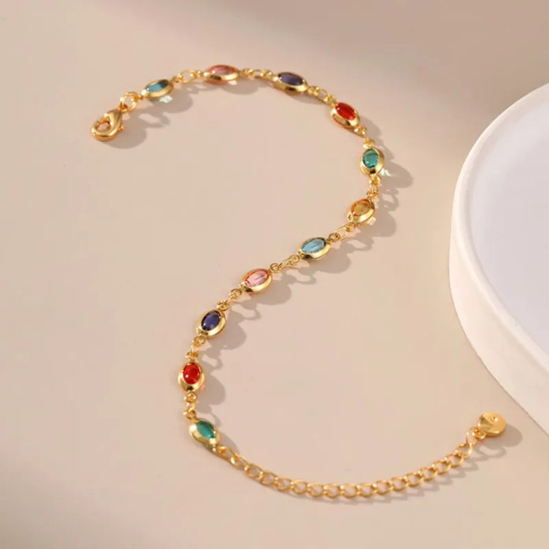 Rhinestone Beads Bracelet