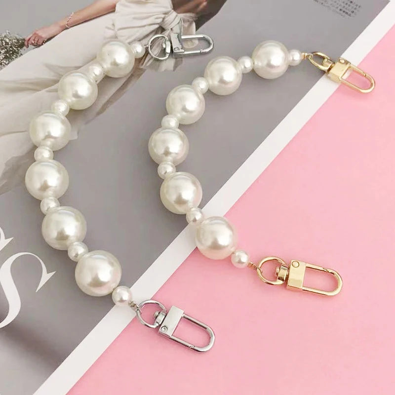 Imitation Pearl Bag Chain