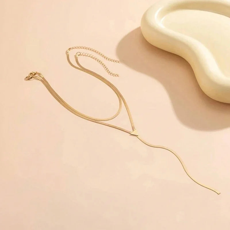 Simplicity Waterfall Necklaces