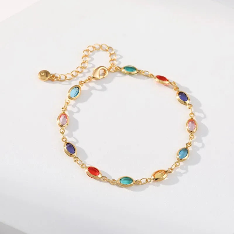 Rhinestone Beads Bracelet